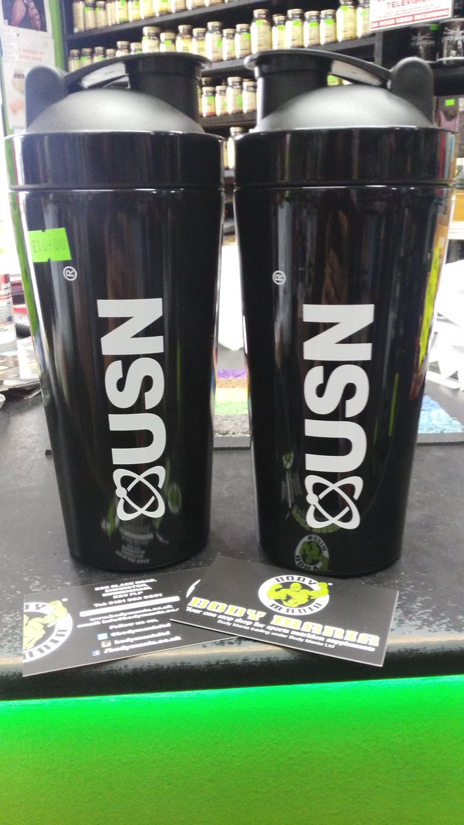 bodymanialtd's tweet photo. Get #onfleek with these #badboy #shakers @USN_UK you wont loose these at the #gym.. #steelshaker #metalbottle #omg https://t.co/MVFcWO3czk
