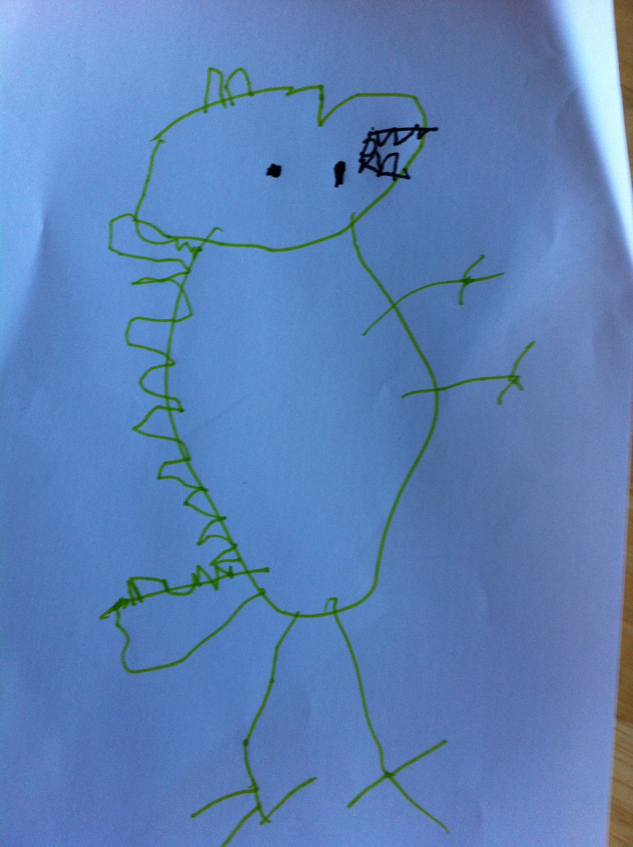 FoxVillagefox's tweet photo. @KidsBloomsbury @NicolaOByrne1 #DragonBakeoff My son drew this dragon :) https://t.co/1qbyOo3ztV