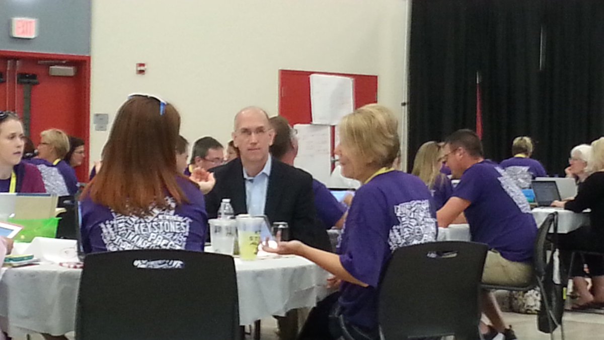 havedreamjob's tweet photo. #kti2016 is inspired by @ziegeran to be Leading A Vision for Learning in Their Classrooms. https://t.co/BvsyIPlB6E