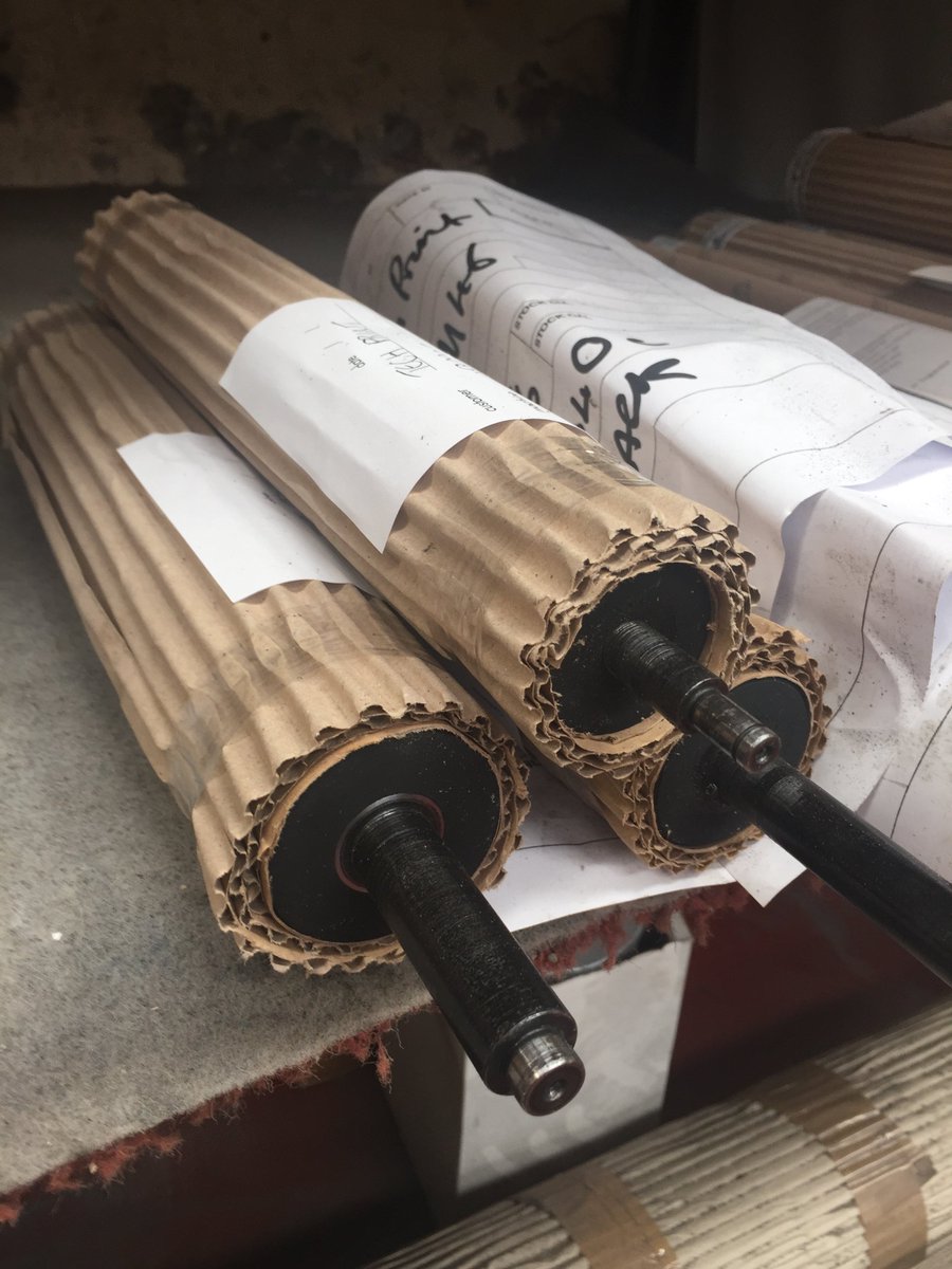 Print_Rollers's tweet photo. An order for an #Heidelberg #Quickmaster complete! Drop us a DM for a quote today #rubber #roller #printing https://t.co/TFtZ0RlwUM