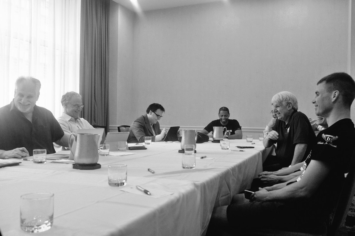 .<a href="/SergeyRabchenko/">Sergey Rabchenko</a> with the crew ahead of his bout against <a href="/Iamboxing/">Tony Harrison</a> tomorrow 👊🏼💥