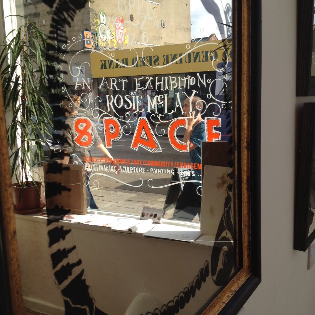 We ❤️❤️ these photos taken at <a href="/SPACE_TheIsland/">SPACE</a> w/ <a href="/RosieMclay/">Rosie McLay Art</a> Work is looking hot! 🔥🔥 Exhibition open 'til Aug 2nd