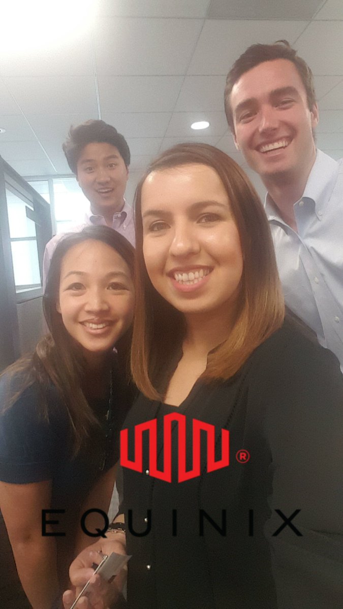 EquinixCareers's tweet photo. #FlashbackFriday to the day @Snapchat filters came to @Equinix & the #EquiNext gen led the way! #LifeAtEquinix https://t.co/upWwMqVnHJ