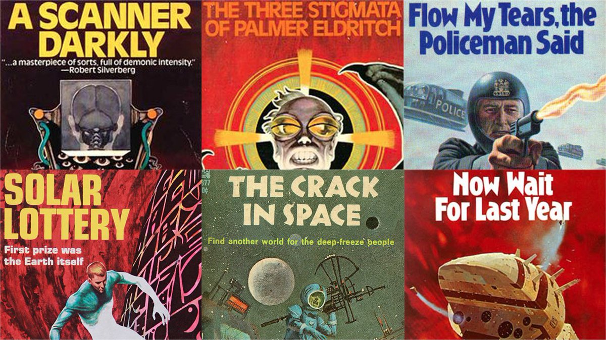 ClickHole's tweet photo. How Many Of These Philip K. Dick Novels Have You Read? https://t.co/925dT8Mzgw https://t.co/qiqLw9KoQ4