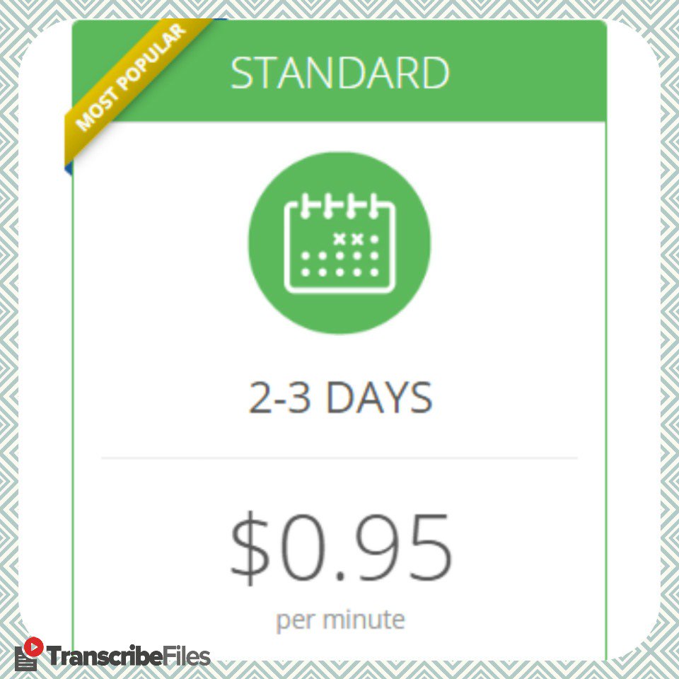 FilesTranscribe's tweet image. #Transcription Rates.
Charged per #audio/video minute.
Check us out on transcribefiles.net