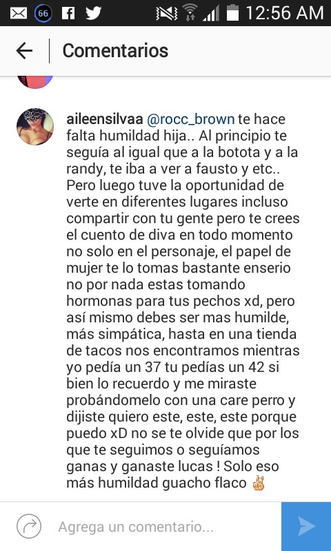 FansFersbrown's tweet photo. Esta chica critica a nuestra princesa @Fersbrown 😠 siempre la envidia por delante!!  Fers es la mejor y siempre 😘 https://t.co/CuWgV3CbMq