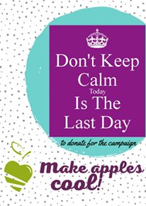 UNDPMoldova's tweet photo. Last day when you can #donate for the #coolapples! https://t.co/ZzBQqYRivZ https://t.co/RxhkjV8xqD
