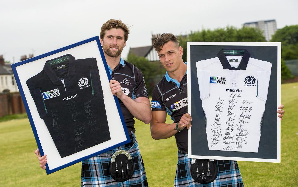 CahonasScotland's tweet photo. We have two signed @Scotlandteam signed &amp; framed Rugby World Cup shirts up for auction https://t.co/wXfgzlaRSB https://t.co/qtJI2bEpcP