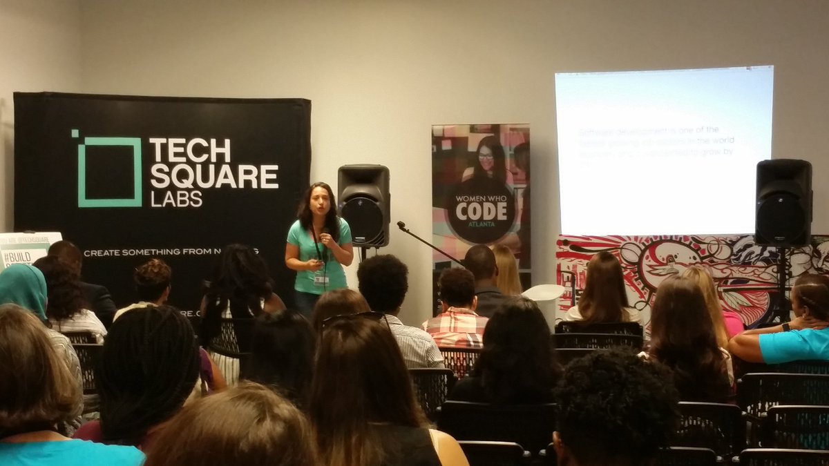 WWCodeTampa's tweet image. The chief is in the house, kicking us off! @alaina #WWCATLHack #WWCode