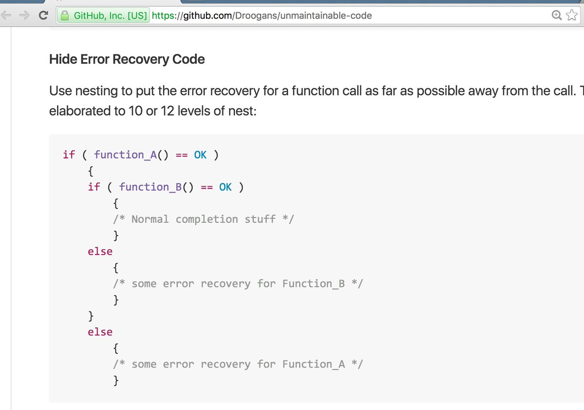 Umar Hansa on Twitter: "How To Write Unmaintainable Code - https