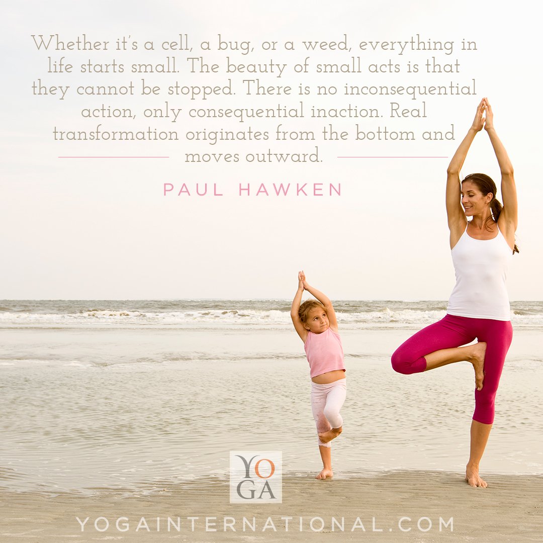 YI_Mag's tweet photo. The beauty of small acts is that they cannot be stopped #startsmall #transformandgrow #practiceandlove #yogaeveryday https://t.co/135K2SzM4y