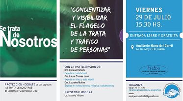 IplidoOk's tweet photo. IPLIDO se suma. Hoy proyección-debate #TrataDePersonas 15.30hs UTHGRA Av.de Mayo 930  #SeTrataDeNosotros @prensacea https://t.co/YGwokhDtP2