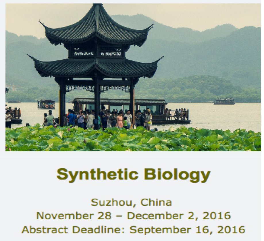CSHL SynBio Conf in Suzhou Nov 28–Dec 2 (2016), good chance 2 learn what is going on in Asia csh-asia.org/2016meetings/s…