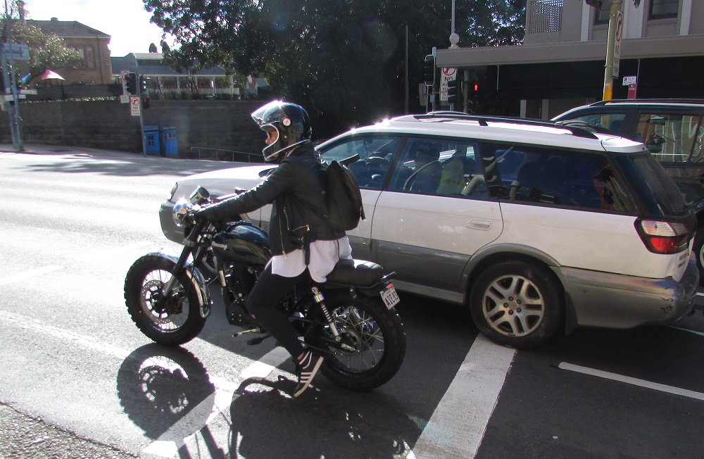 KennedCafe's tweet photo. Spotted this lady on a cute little Mercury - heading to the city from Edgecliff. (You guessed it - #RidedayFriday ) https://t.co/M0QOlhRTXE