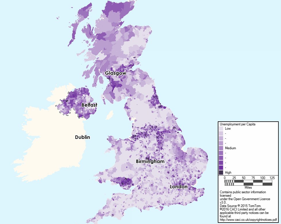 CACI_LocStrat's tweet image. With @McDonalds announcing 5000 new jobs and @AskLloydsBank cutting 3000 #StatDrop looks at unemployment in the UK