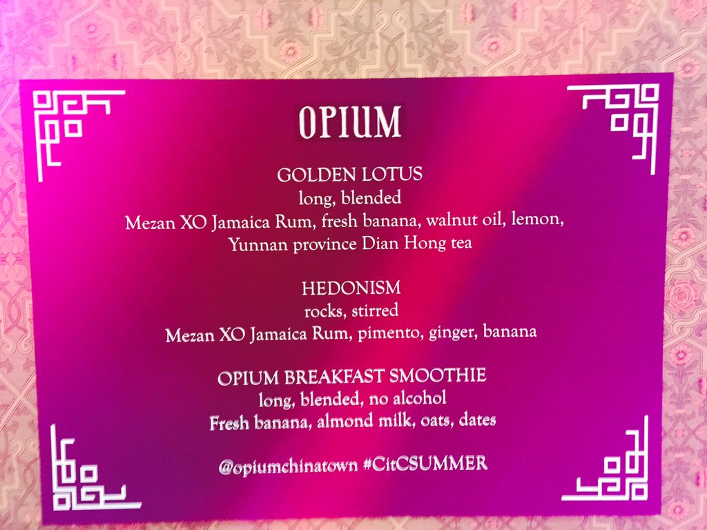 Annnnd finally introducing.... <a href="/OpiumChinatown/">Opium Chinatown</a> <a href="/RumMezan/">MEZAN RUM</a> <a href="/Cocktailsinthec/">Cocktailsinthecity</a>