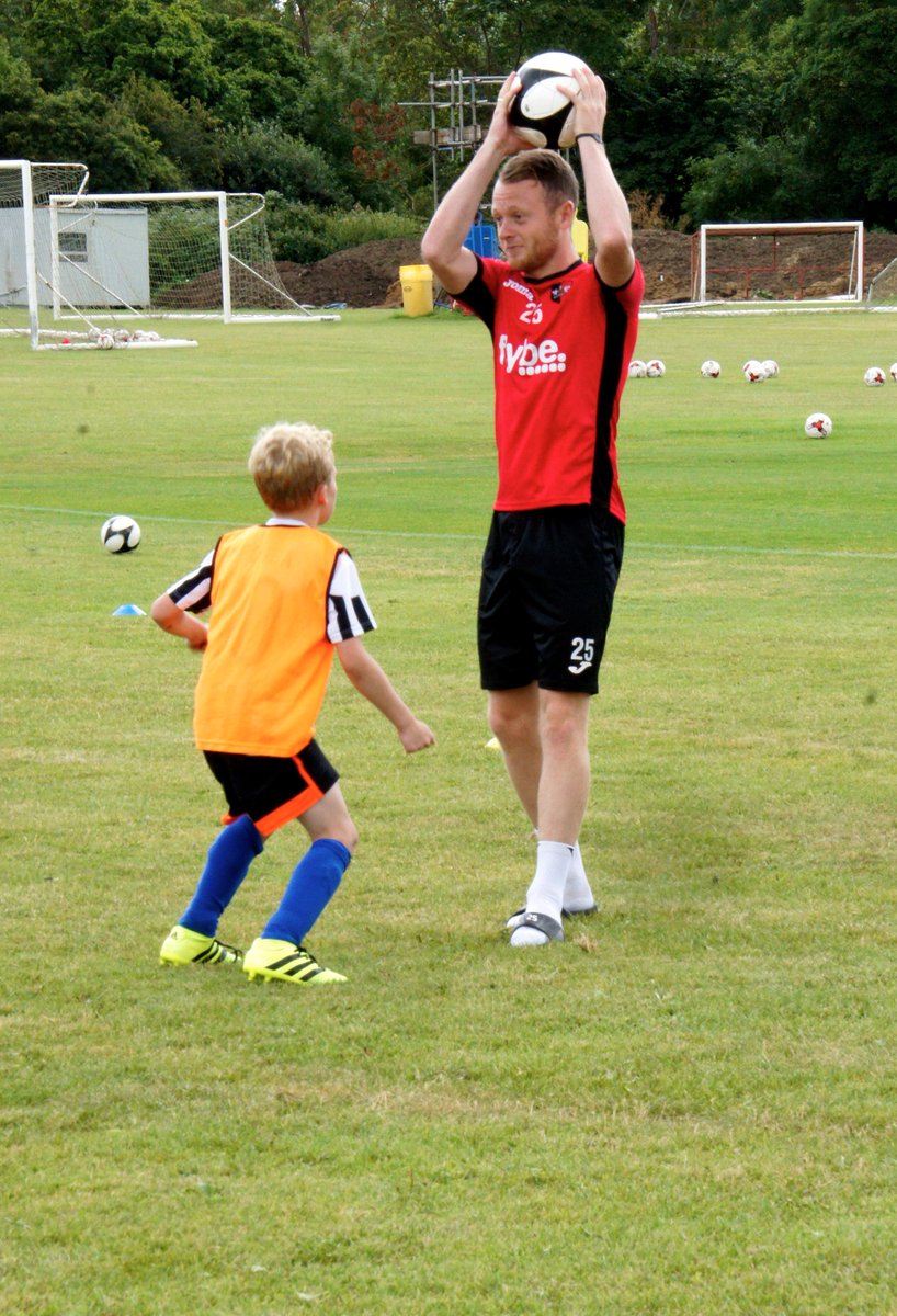 ExeterCCT's tweet photo. Our @JuniorGrecians had a great time @ECFCFITC #TrainWithTheTeamDay meeting the @OfficialECFC players! https://t.co/d65qxLjc0N