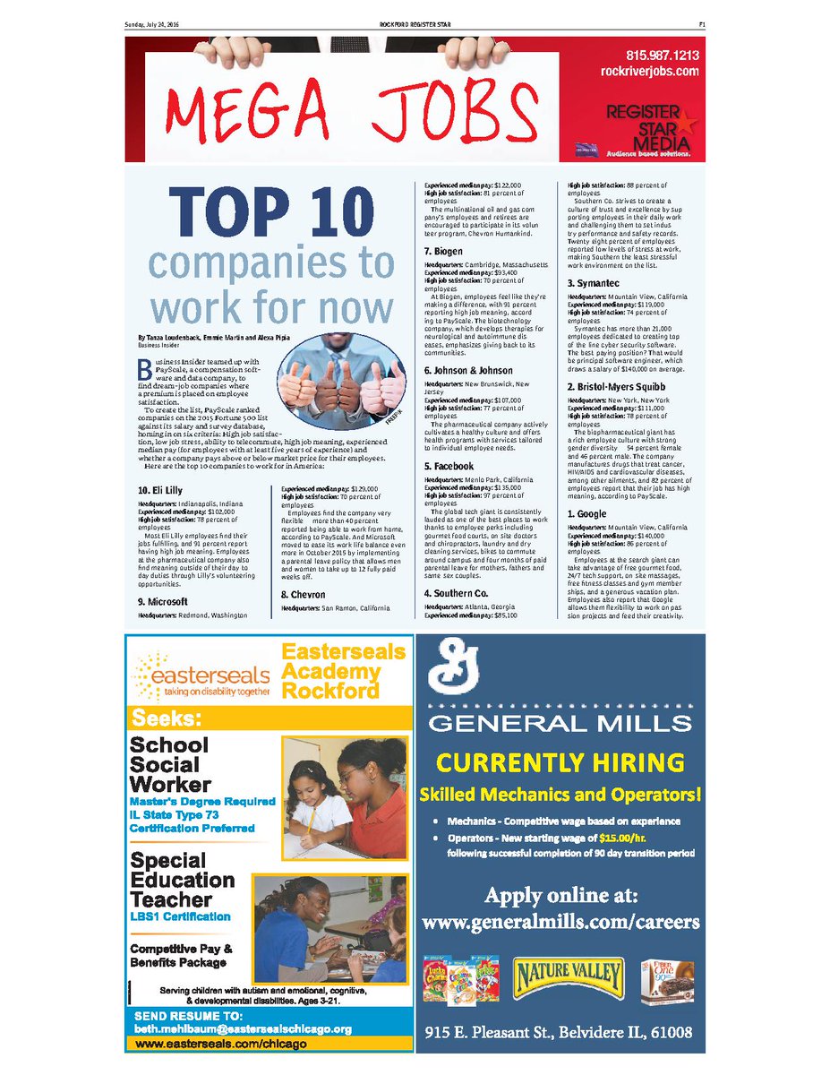 RockRiverJobs's tweet photo. There are lots of job openings in the Rockford area. Check them out now! 
#jobs #employment #jobsearch https://t.co/c2FvTBpvAO