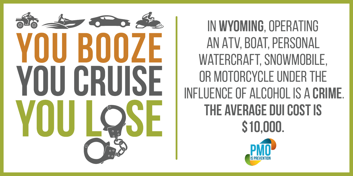 PMOWYO's tweet photo. Remember to have a sober driver this weekend not matter how you get around! #summer #wyoming #pmoisprevention https://t.co/yMZ75OFylJ