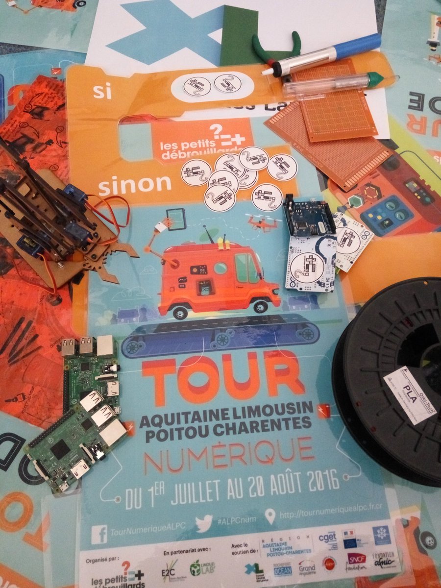 petitsdebs_33's tweet image. Prépa #tourducode direction @LesLandes40 #capprio @NvelleAquitaine #ALPCnum #mednum @debrouillotwit