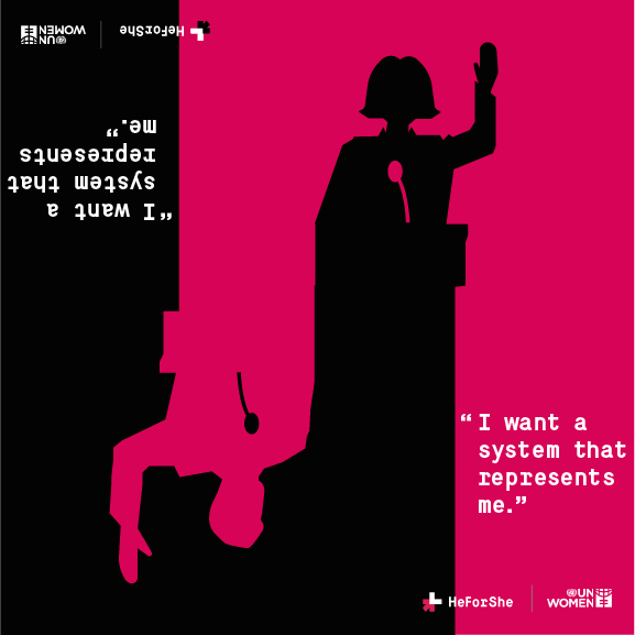 HeForShe's tweet photo. How do we create structural change to ensure equality in our political systems? #ShiftYourPerspective #HeForShe https://t.co/qthdAC8q7P