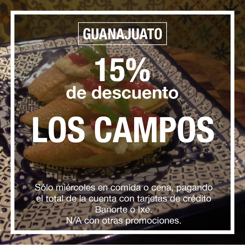 Los descuentos esta semana en <a href="/casamercedesgto/">Casa Mercedes®</a>, <a href="/rfussion/">Restaurante Fussion</a> y #LosCampos.