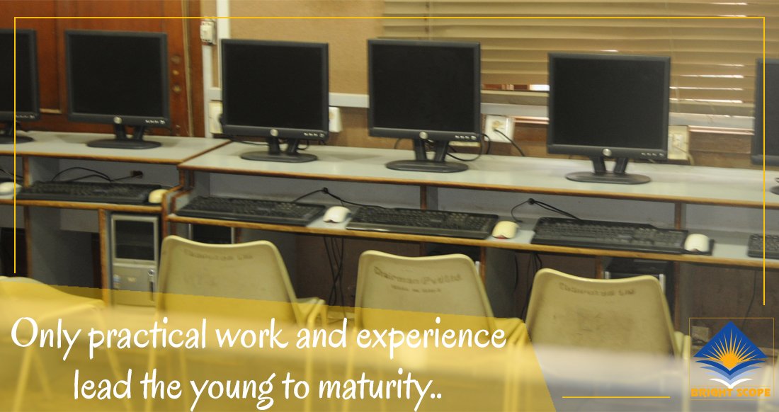 brightscopeinst's tweet photo. Only practical work &amp; experience lead the young to maturity
Note: Original Click of the Computer Lab at Bright Scope https://t.co/NlunmCFlkS