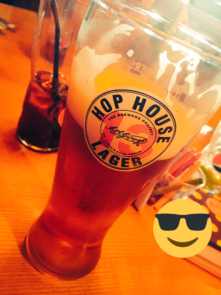 Ahhhh... New to the restaurant! #hophouse13 #craftlager #watermill