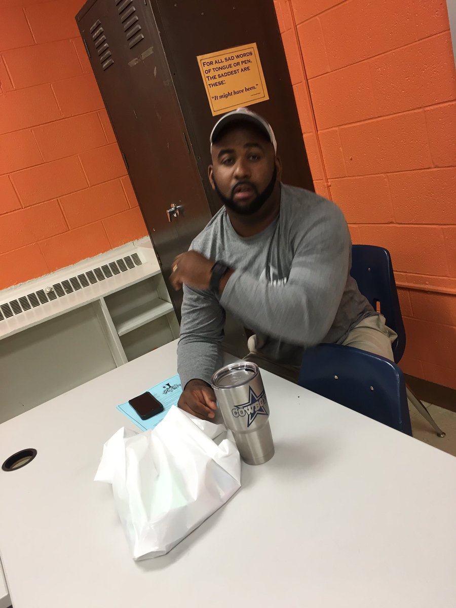Coach Randolph overflowing with extension knowledge! #room2 #chromeextensions #hesdone