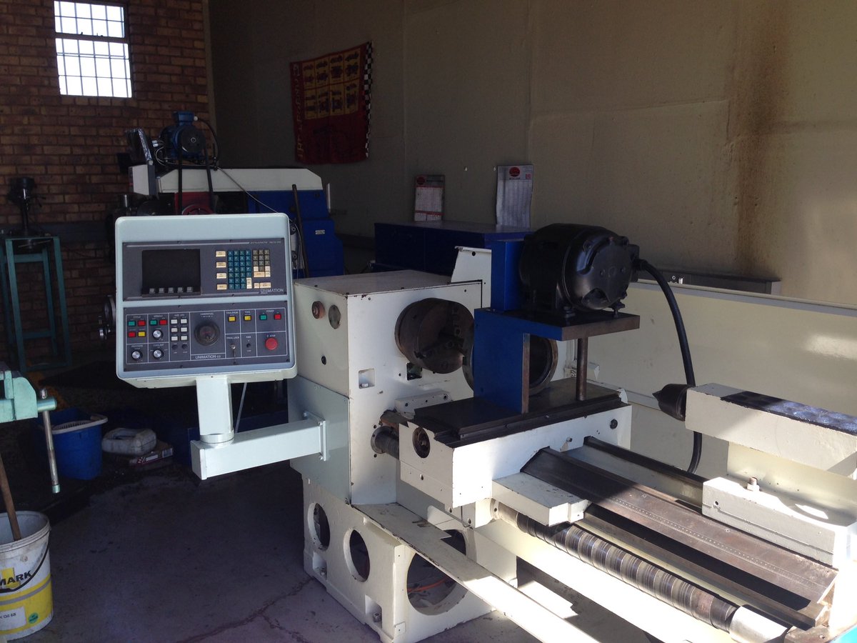 Delivery of our new CNC rotor lathe, exciting times ahead.Thanks Deon &amp; his team from TCB machine moving, great job