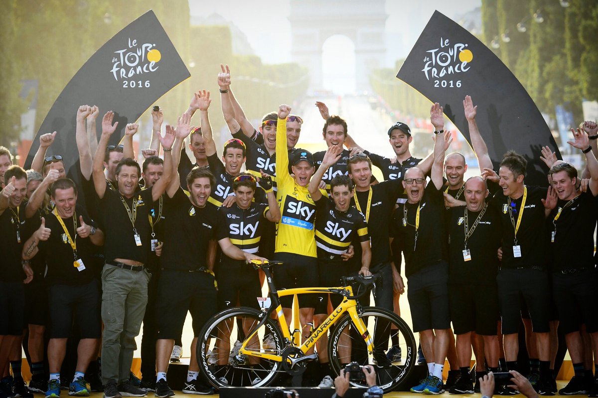 This is still sinking in 5 days later. So proud to be a part of this team &amp; can't thank them all enough! #TDF2016