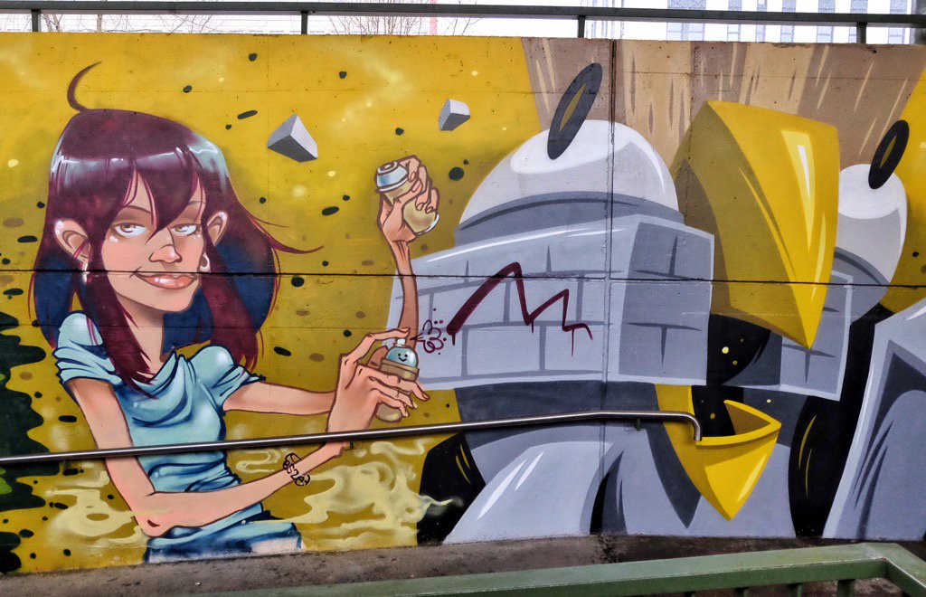 Merlin007Mrs's tweet photo. Weekend......... 😍#berlin #love #lovestory #streetart #graffiti #esze #hrvb #art #streetphotography https://t.co/HhriGwtS1s
