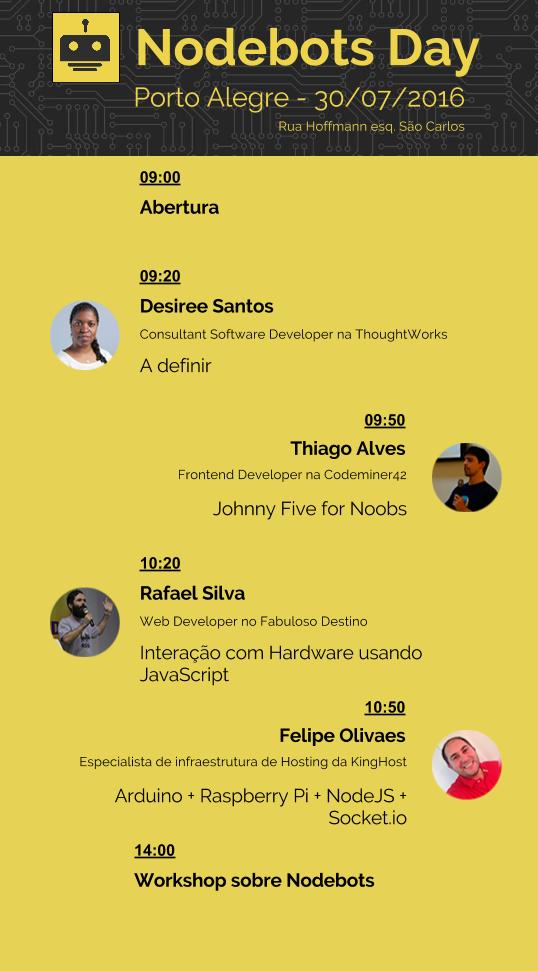nodebotspoa's tweet photo. É amanhã! Nodebots International Day em Porto Alegre! Ainda dá tempo de se inscrever! https://t.co/DRx4xg71Vg