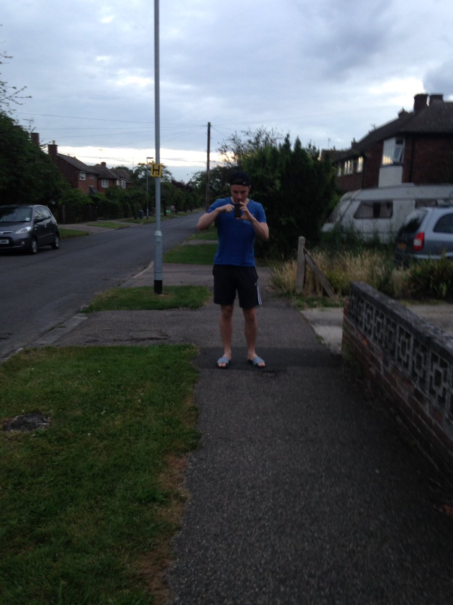 Thrilling Friday night with <a href="/FMcgeoghegan/">Francis Mcgeoghegan</a> spent hunting Pokemon. Who says you need alcohol to have fun