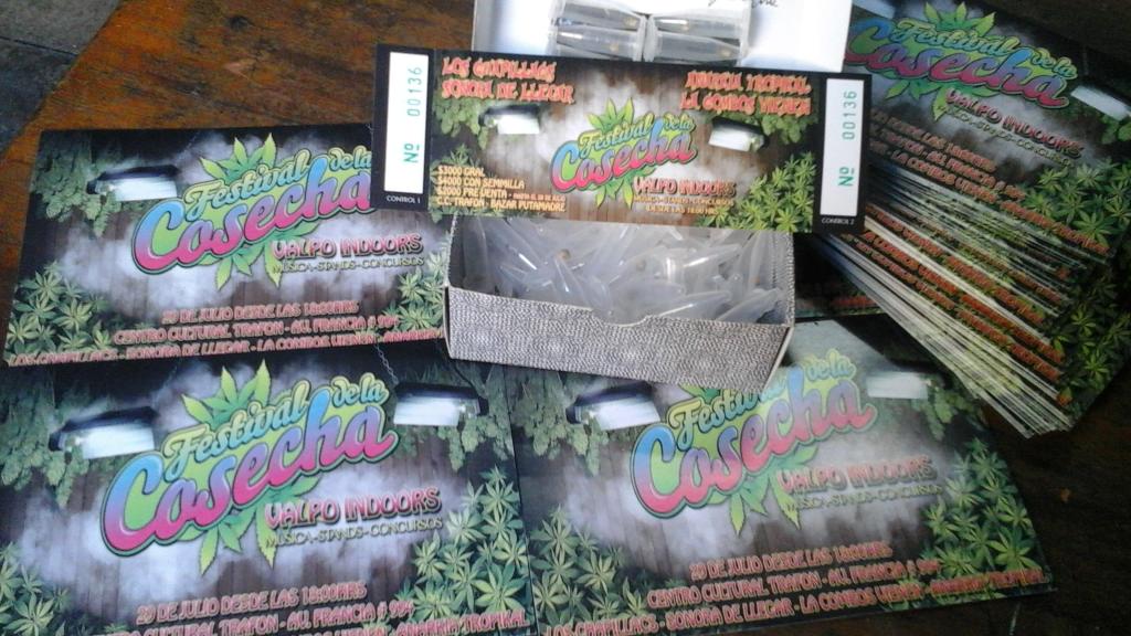 Festival de la Cosecha 
VALPO INDOORS
en Trafón aún quedan preventas con semilla d regalo, 
apúrese q se van volando