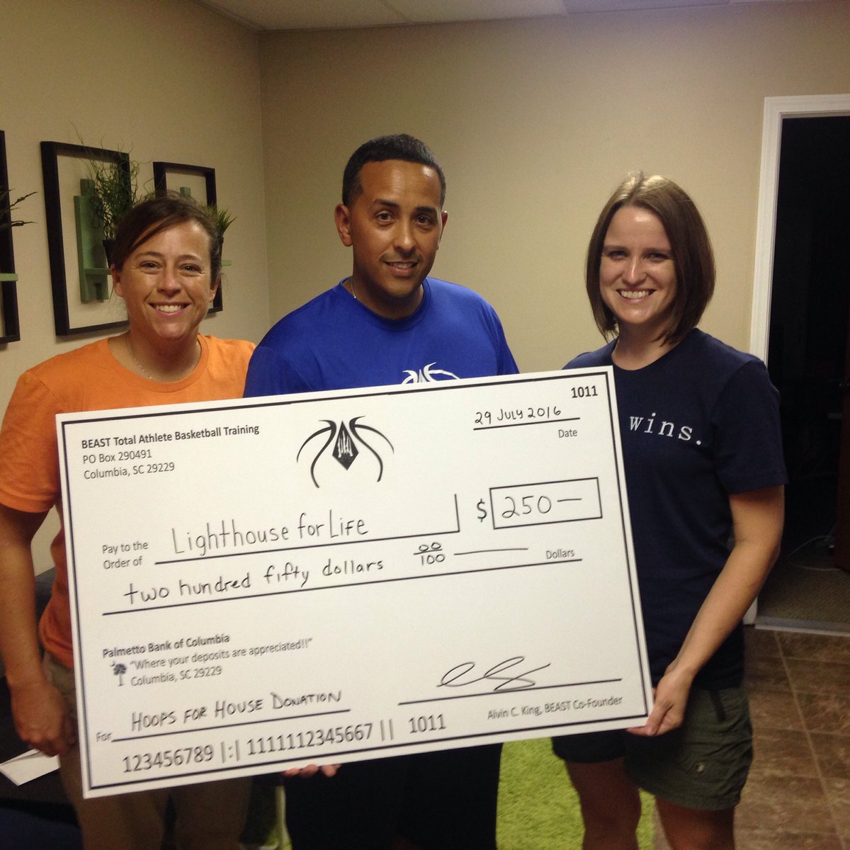 Thankful for community partners like Alvin King!