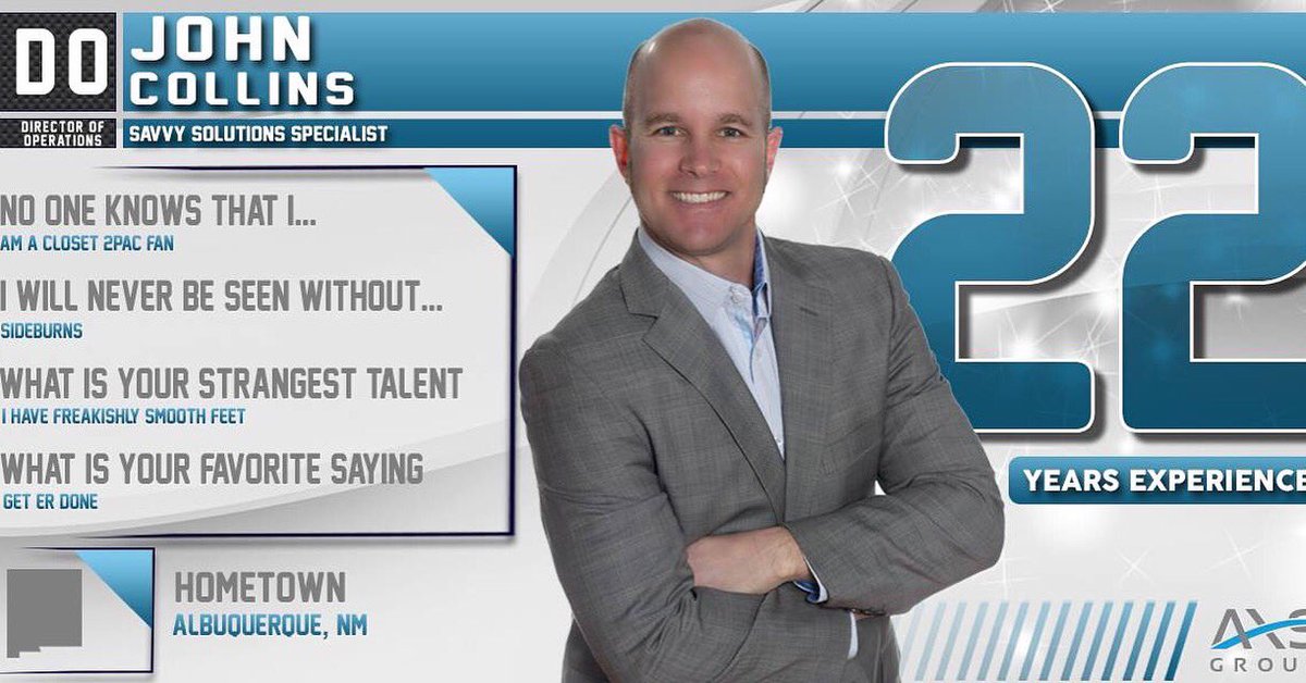 Imprint_Events's tweet image. We are thrilled to announce the promotion of John Collins to Director of Operations.#axsgroup #directer #promotion