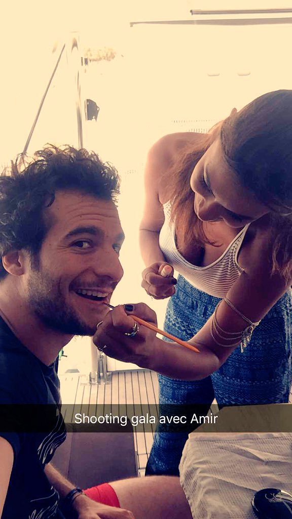 lianeanea's tweet photo. Shooting pour @gala avec @Amir_Off sur le bateau de @Steph_Rotenberg en Corse #sunandwork #Corsica #makeupartist https://t.co/UsYp839iKi