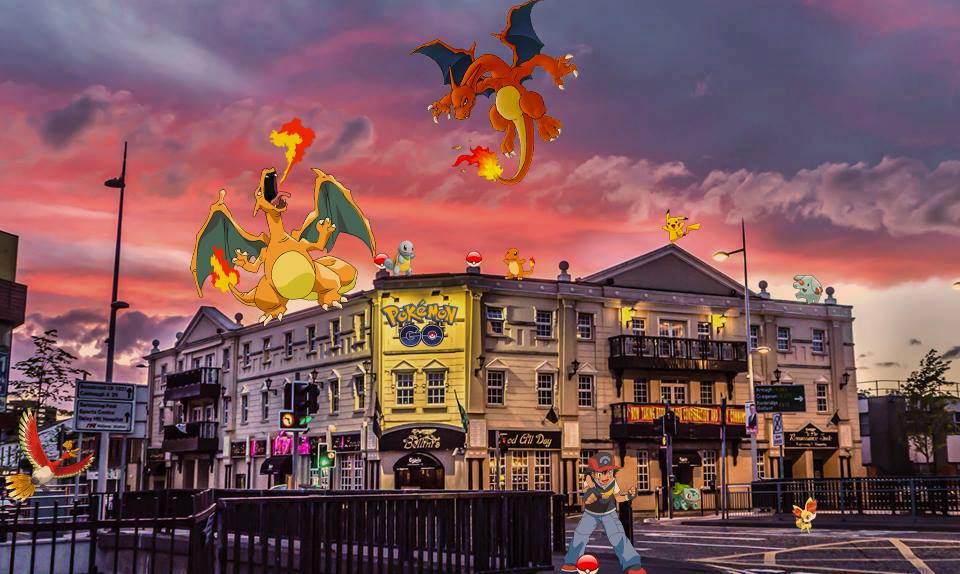 THIS Sunday 31st July #bellinisnewry becomes a mega #Pokestop so get down here and #CatchEmAll #newry #PokemonGO