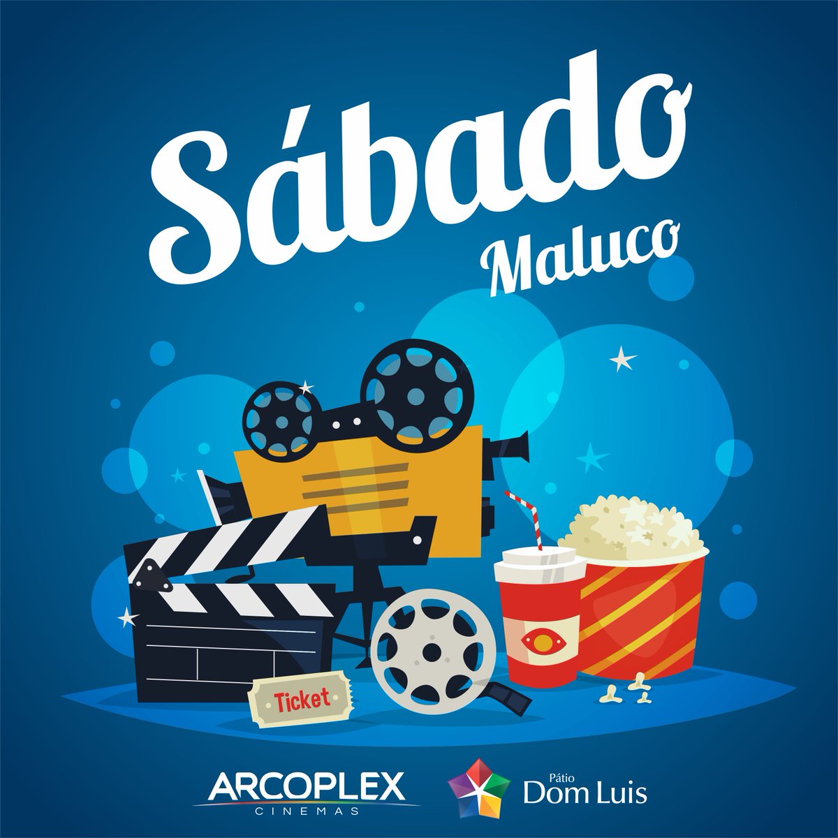 patiodomluis's tweet photo. Amanhã é dia de Sábado Maluco no Arcoplex Cinemas do Pátio Dom Luis. Confira nossos filmes em cartaz e aproveite, https://t.co/NSwymtXBBy