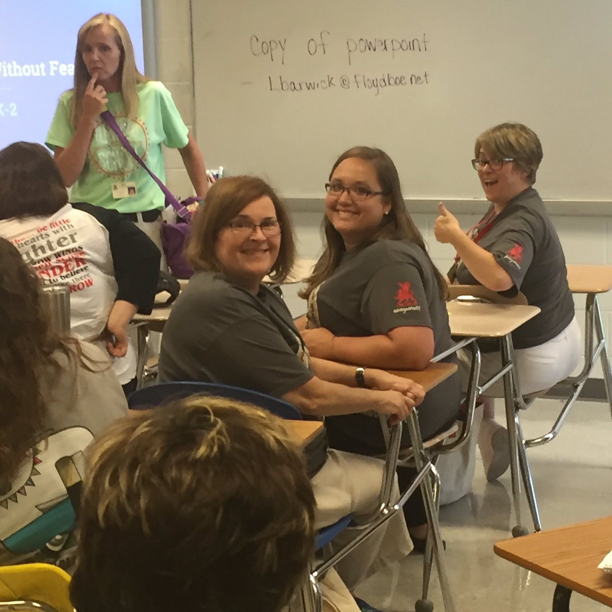 PPSDragons's tweet image. PPS teachers at Floyd county classic #teachersneverstoplearning