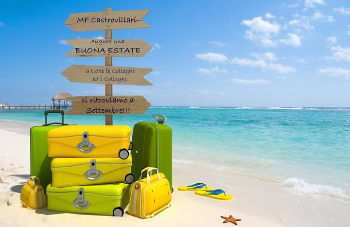 Da <a href="/MFCastrovillari/">MFCastrovillari</a>, Buona Estate a tutti voi!
#ciritroviamoasettembre #buonevacanze #sursumcorda