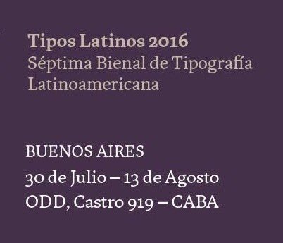 OmnibusType's tweet photo. We're proud to sponsor @TiposLatinos 2016 for 14 Latin American countries 👍 https://t.co/XVvO2DXFrt
