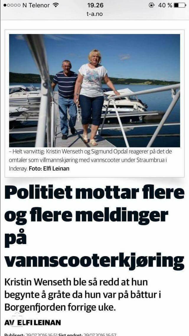 jonasgausen's tweet photo. Spar mæ, går itj an å kjør 5knopp igjennom straumen heller da! #klabb https://t.co/Vp19DFF4Qr