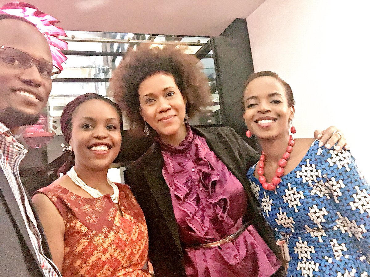 MariaSTsehai's tweet photo. Selfie by @EmmanuelNnko during coffee break with amazing @ModestaM_M @NelwasGelato ☺️ Asante @GlobalCompactTZ https://t.co/I5AotZuSRs