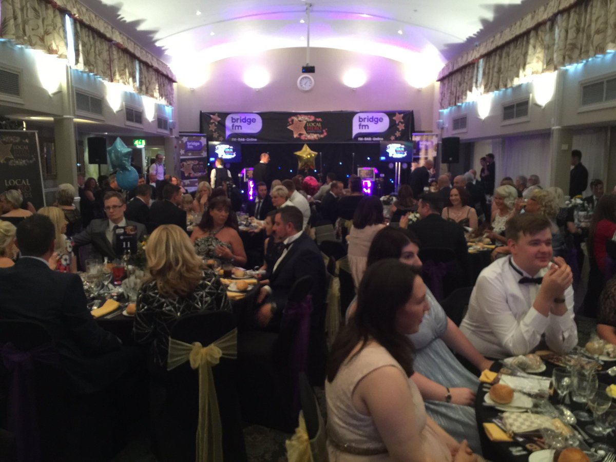 RichBourke2's tweet photo. So far so good at @1063bridgefm 'Local Hero Awards!' https://t.co/iKIzJIZXJY