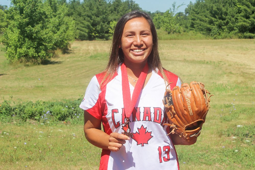 IndigenousON's tweet photo. ICYMI Carey-Leigh Thomas (Six Nations) & Team Canada won bronze @WBSC #Surrey2016 https://t.co/KeU3WMG507 https://t.co/8ZSu7DVhcP