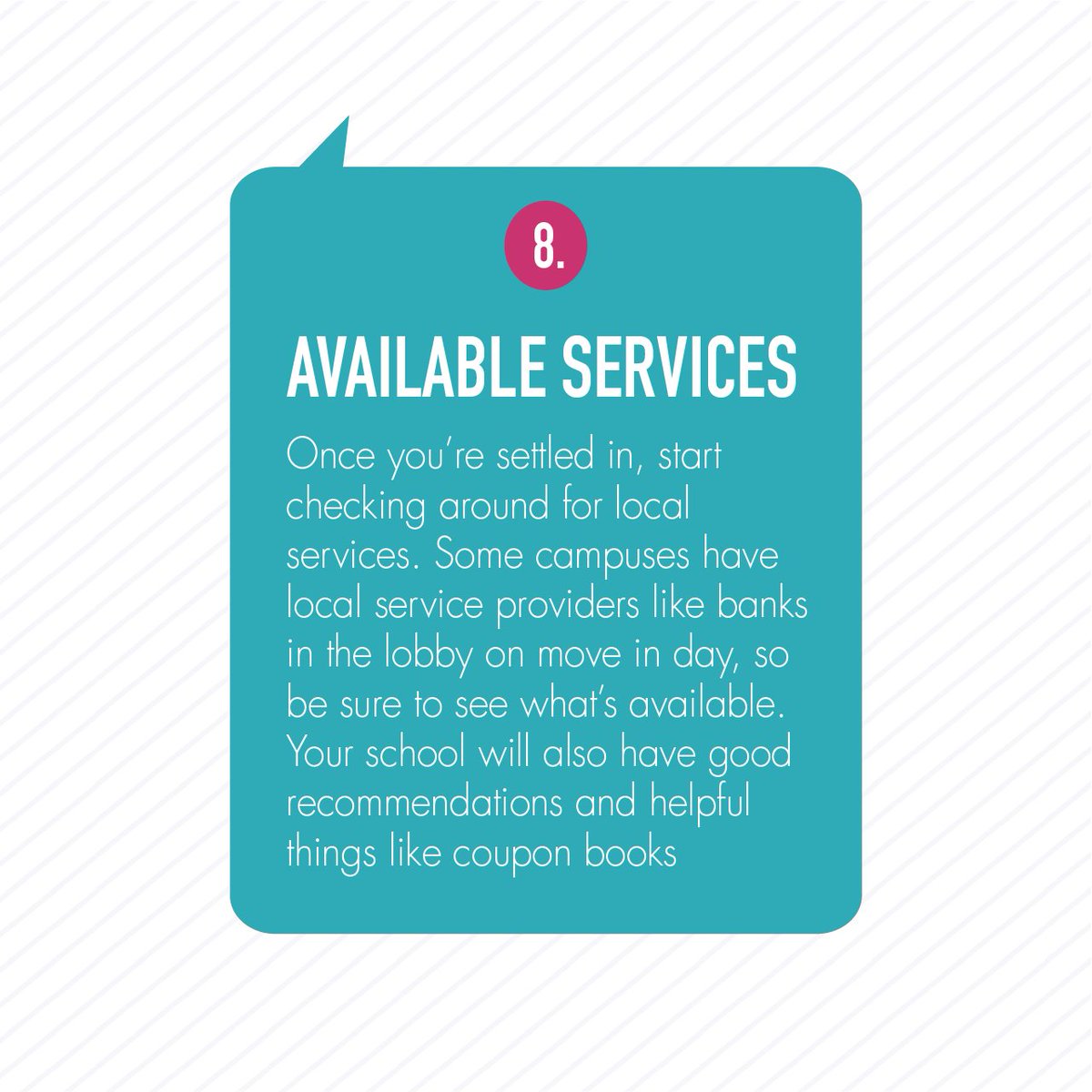 movecheckapp's tweet photo. Get to know the resources &amp; services in your area. Schools have a lot to offer! #CollegeBoundFriday #HowToCollege https://t.co/n78t2llrvT