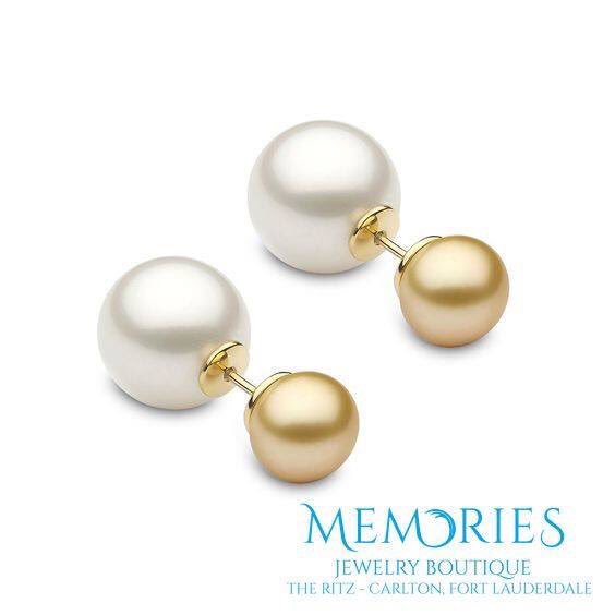 Memories_FL's tweet photo. Wow! No wonder everyone is loco for Yoko! Look how adorable these South Sea Pearl Duets are! @YokoLondon #Classic https://t.co/PQjnWfuiZo