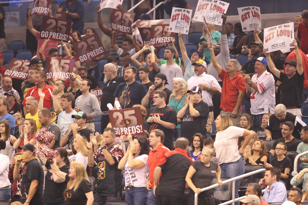ORLPredators's tweet photo. Have your tickets to the biggest game of the season vs the @soulfootball at @AmwayCenter?
https://t.co/xNn0diCKSK https://t.co/MljQbs7c14